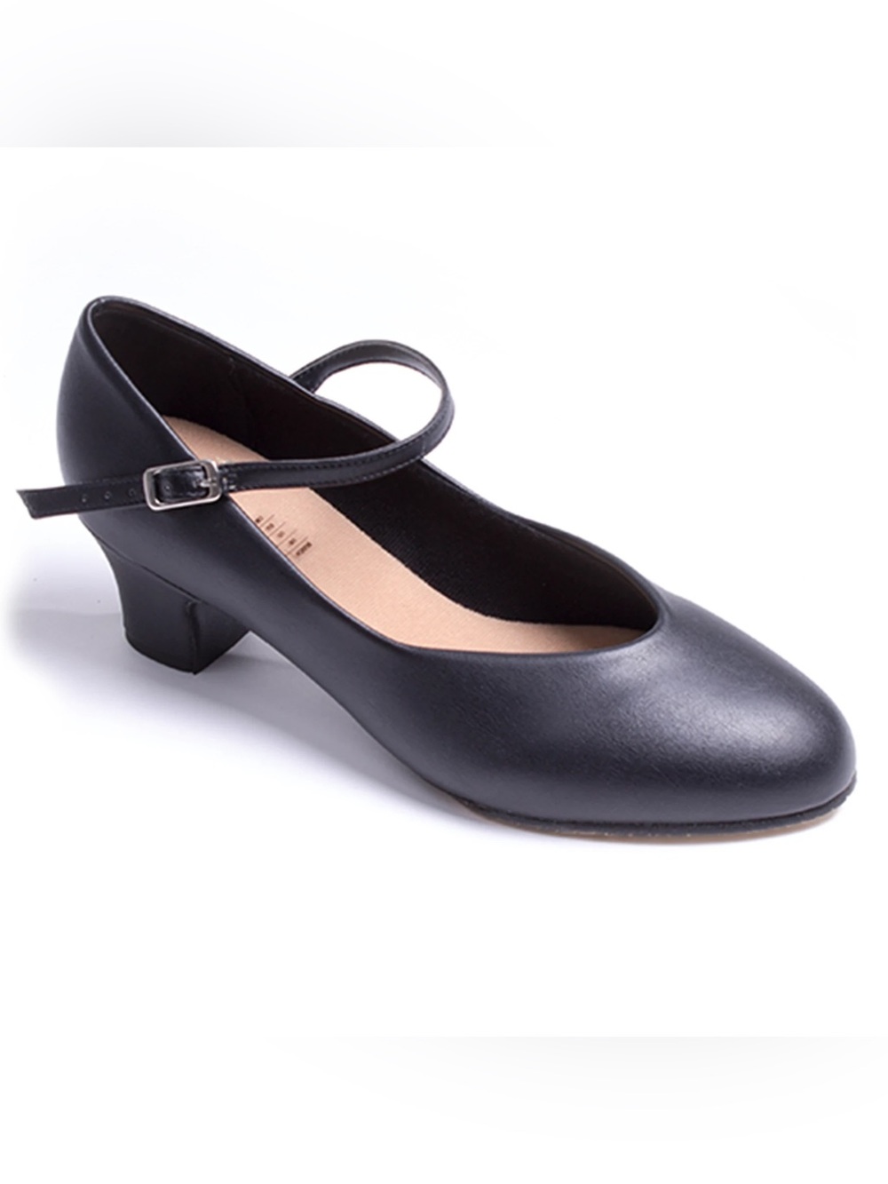 NEW Bloch Black Character Heels Broadway-Lo Women’s 9.5